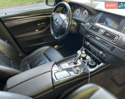 Чорний БМВ 5 Серія, об'ємом двигуна 2 л та пробігом 290 тис. км за 16900 $, фото 8 на Automoto.ua