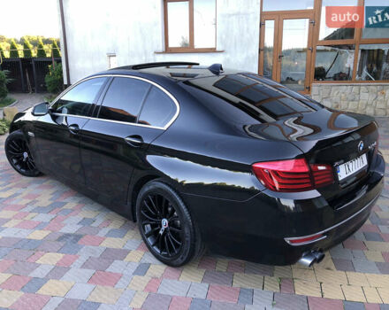 Черный БМВ 5 Серия, объемом двигателя 2 л и пробегом 296 тыс. км за 17350 $, фото 4 на Automoto.ua