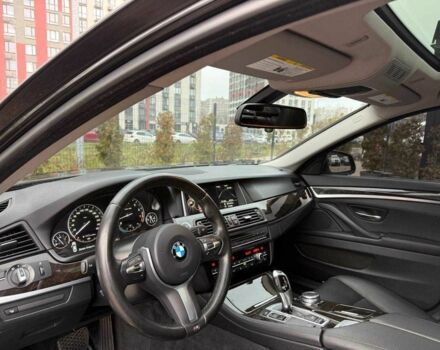 Черный БМВ 5 Серия, объемом двигателя 3 л и пробегом 178 тыс. км за 15500 $, фото 10 на Automoto.ua