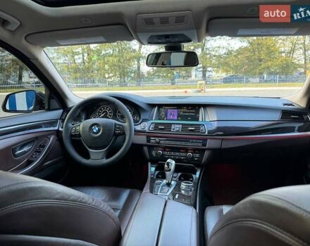 Черный БМВ 5 Серия, объемом двигателя 2 л и пробегом 156 тыс. км за 14500 $, фото 4 на Automoto.ua