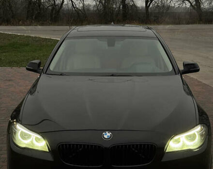 Чорний БМВ 5 Серія, об'ємом двигуна 2 л та пробігом 255 тис. км за 13300 $, фото 7 на Automoto.ua