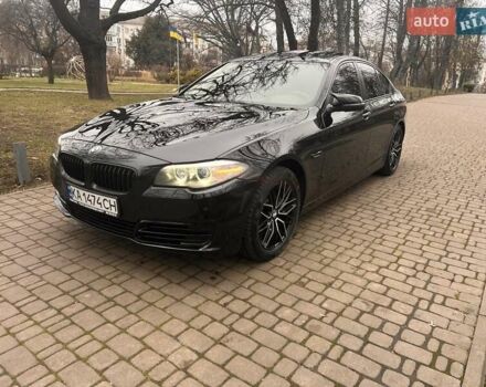 Черный БМВ 5 Серия, объемом двигателя 3 л и пробегом 186 тыс. км за 15900 $, фото 2 на Automoto.ua