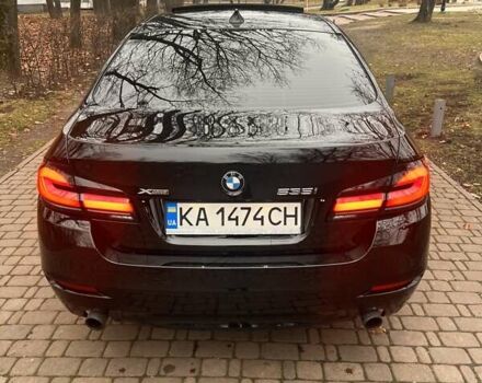 Черный БМВ 5 Серия, объемом двигателя 3 л и пробегом 186 тыс. км за 15900 $, фото 4 на Automoto.ua