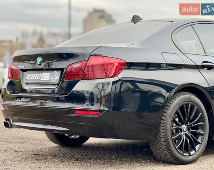 Черный БМВ 5 Серия, объемом двигателя 2 л и пробегом 185 тыс. км за 18300 $, фото 13 на Automoto.ua