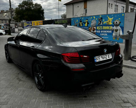 Черный БМВ 5 Серия, объемом двигателя 3 л и пробегом 156 тыс. км за 18200 $, фото 4 на Automoto.ua