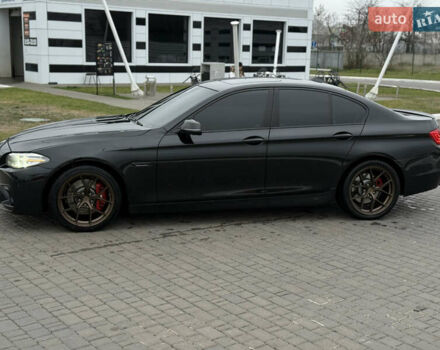 Черный БМВ 5 Серия, объемом двигателя 3 л и пробегом 174 тыс. км за 19000 $, фото 11 на Automoto.ua