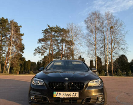 Черный БМВ 5 Серия, объемом двигателя 3 л и пробегом 228 тыс. км за 22500 $, фото 1 на Automoto.ua