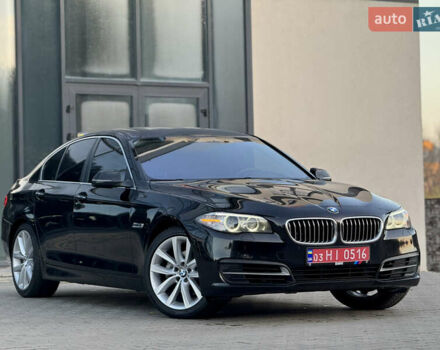 Чорний БМВ 5 Серія, об'ємом двигуна 2 л та пробігом 188 тис. км за 15499 $, фото 1 на Automoto.ua