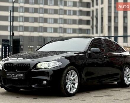 Черный БМВ 5 Серия, объемом двигателя 3 л и пробегом 178 тыс. км за 15500 $, фото 2 на Automoto.ua