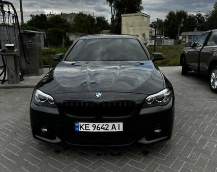 Черный БМВ 5 Серия, объемом двигателя 3 л и пробегом 156 тыс. км за 18200 $, фото 2 на Automoto.ua