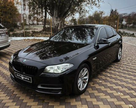 Черный БМВ 5 Серия, объемом двигателя 2 л и пробегом 180 тыс. км за 19000 $, фото 3 на Automoto.ua