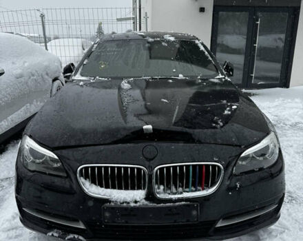 Черный БМВ 5 Серия, объемом двигателя 2 л и пробегом 194 тыс. км за 14500 $, фото 1 на Automoto.ua