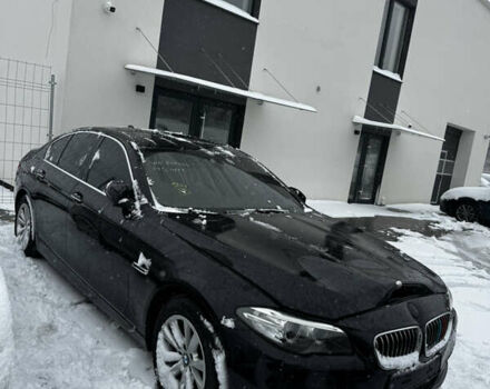 Черный БМВ 5 Серия, объемом двигателя 2 л и пробегом 194 тыс. км за 14500 $, фото 2 на Automoto.ua
