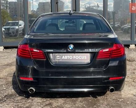 БМВ 5 Серия 2014 в Киеве на Automoto.ua Черный БМВ 5 Серия, объемом двигателя 2.98 л и пробегом 107 тыс. км за 18490 $, фото 5 на Automoto.ua
