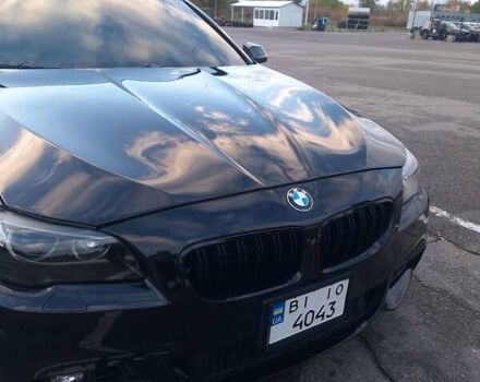 Черный БМВ 5 Серия, объемом двигателя 2 л и пробегом 147 тыс. км за 18500 $, фото 2 на Automoto.ua