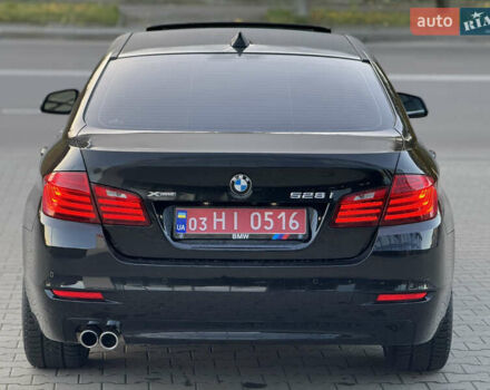 Чорний БМВ 5 Серія, об'ємом двигуна 2 л та пробігом 188 тис. км за 15499 $, фото 10 на Automoto.ua