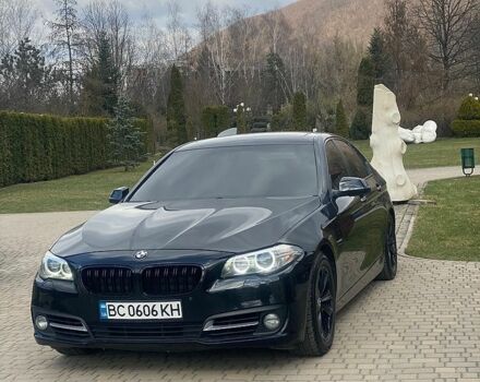 Черный БМВ 5 Серия, объемом двигателя 2 л и пробегом 248 тыс. км за 15000 $, фото 1 на Automoto.ua