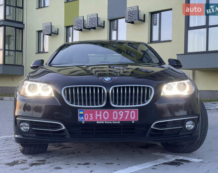 Чорний БМВ 5 Серія, об'ємом двигуна 2 л та пробігом 97 тис. км за 14200 $, фото 1 на Automoto.ua