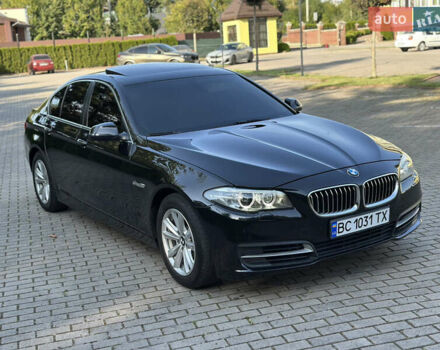 Чорний БМВ 5 Серія, об'ємом двигуна 2 л та пробігом 176 тис. км за 13700 $, фото 2 на Automoto.ua