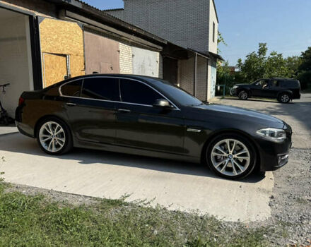 Черный БМВ 5 Серия, объемом двигателя 2 л и пробегом 277 тыс. км за 19300 $, фото 5 на Automoto.ua