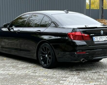 БМВ 5 Серия 2014 в Черновцах на Automoto.ua Черный БМВ 5 Серия, объемом двигателя 3 л и пробегом 280 тыс. км за 15500 $, фото 5 на Automoto.ua