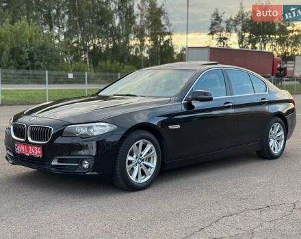 Черный БМВ 5 Серия, объемом двигателя 2 л и пробегом 147 тыс. км за 14200 $, фото 1 на Automoto.ua