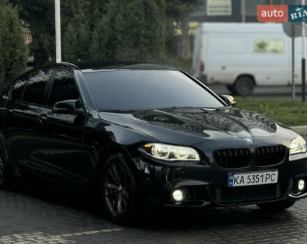 Черный БМВ 5 Серия, объемом двигателя 2 л и пробегом 262 тыс. км за 19000 $, фото 5 на Automoto.ua