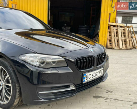 Черный БМВ 5 Серия, объемом двигателя 2 л и пробегом 245 тыс. км за 13999 $, фото 5 на Automoto.ua