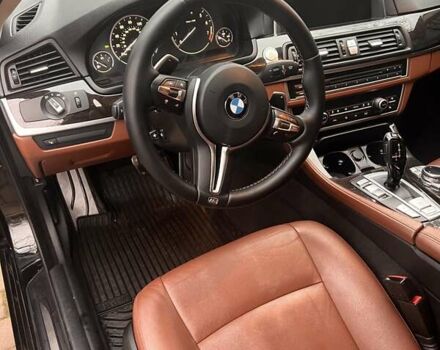 Черный БМВ 5 Серия, объемом двигателя 3 л и пробегом 186 тыс. км за 15900 $, фото 6 на Automoto.ua