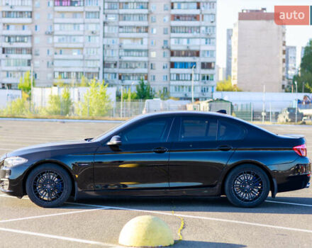Черный БМВ 5 Серия, объемом двигателя 2 л и пробегом 247 тыс. км за 19400 $, фото 3 на Automoto.ua
