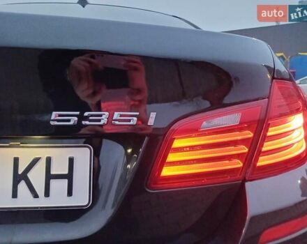 Черный БМВ 5 Серия, объемом двигателя 3 л и пробегом 188 тыс. км за 21500 $, фото 3 на Automoto.ua