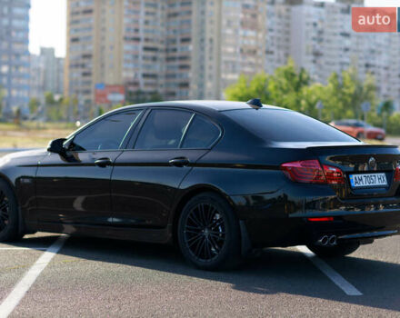 Черный БМВ 5 Серия, объемом двигателя 2 л и пробегом 247 тыс. км за 19400 $, фото 4 на Automoto.ua