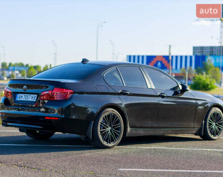 Черный БМВ 5 Серия, объемом двигателя 2 л и пробегом 247 тыс. км за 19400 $, фото 6 на Automoto.ua