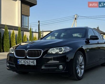 Черный БМВ 5 Серия, объемом двигателя 2 л и пробегом 287 тыс. км за 20999 $, фото 1 на Automoto.ua