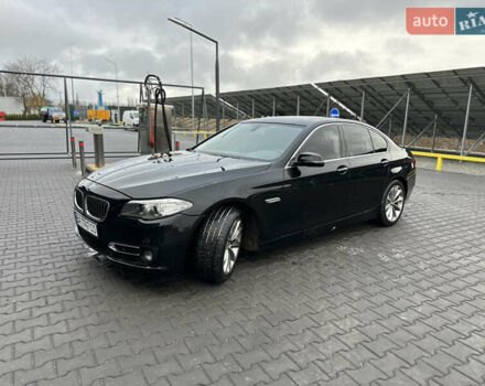 Чорний БМВ 5 Серія, об'ємом двигуна 2 л та пробігом 210 тис. км за 11799 $, фото 2 на Automoto.ua