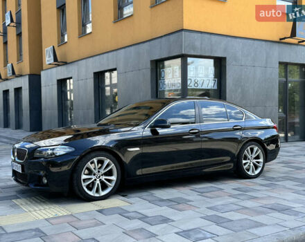 Черный БМВ 5 Серия, объемом двигателя 2 л и пробегом 160 тыс. км за 16800 $, фото 3 на Automoto.ua