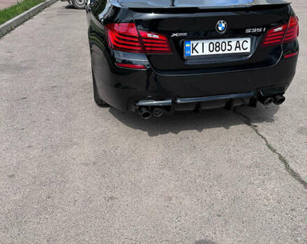 Черный БМВ 5 Серия, объемом двигателя 3 л и пробегом 95 тыс. км за 21000 $, фото 3 на Automoto.ua