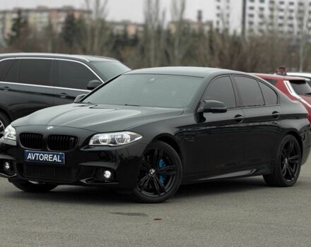 Черный БМВ 5 Серия, объемом двигателя 3 л и пробегом 226 тыс. км за 19800 $, фото 1 на Automoto.ua