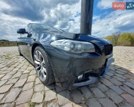 Черный БМВ 5 Серия, объемом двигателя 2 л и пробегом 250 тыс. км за 16500 $, фото 2 на Automoto.ua