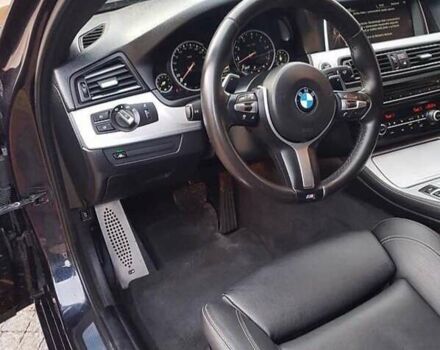 Черный БМВ 5 Серия, объемом двигателя 3 л и пробегом 126 тыс. км за 22000 $, фото 4 на Automoto.ua