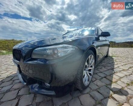 Черный БМВ 5 Серия, объемом двигателя 2 л и пробегом 250 тыс. км за 16500 $, фото 4 на Automoto.ua