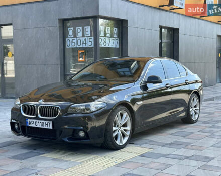 Черный БМВ 5 Серия, объемом двигателя 2 л и пробегом 160 тыс. км за 16800 $, фото 2 на Automoto.ua