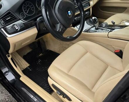 Чорний БМВ 5 Серія, об'ємом двигуна 2 л та пробігом 177 тис. км за 18100 $, фото 12 на Automoto.ua