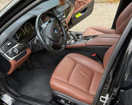 Чорний БМВ 5 Серія, об'ємом двигуна 2 л та пробігом 134 тис. км за 17500 $, фото 10 на Automoto.ua