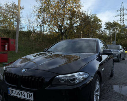 Черный БМВ 5 Серия, объемом двигателя 2 л и пробегом 188 тыс. км за 15000 $, фото 2 на Automoto.ua