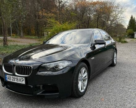 Чорний БМВ 5 Серія, об'ємом двигуна 2 л та пробігом 134 тис. км за 17500 $, фото 1 на Automoto.ua