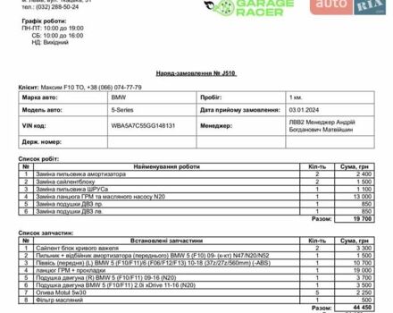 Чорний БМВ 5 Серія, об'ємом двигуна 2 л та пробігом 198 тис. км за 12500 $, фото 39 на Automoto.ua