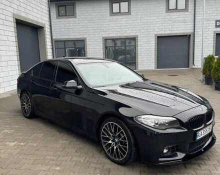 Черный БМВ 5 Серия, объемом двигателя 3 л и пробегом 137 тыс. км за 19500 $, фото 1 на Automoto.ua