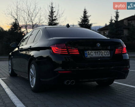 Черный БМВ 5 Серия, объемом двигателя 2 л и пробегом 155 тыс. км за 18500 $, фото 6 на Automoto.ua