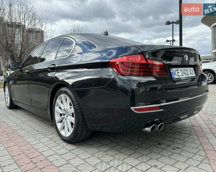 Черный БМВ 5 Серия, объемом двигателя 2 л и пробегом 161 тыс. км за 21000 $, фото 5 на Automoto.ua